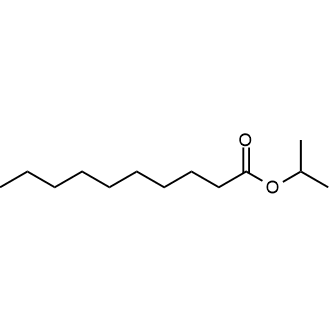 Isopropyl Decanoate Chemical Structure