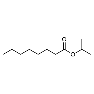 Isopropyl n-Octanoate Chemical Structure