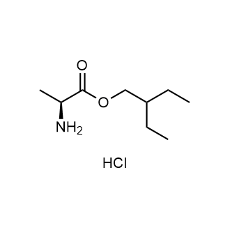 L-Alanine 2-ethylbutyl ester hydrochloride التركيب الكيميائي