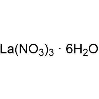 Lanthanum(III)nitratehexahydrate 化学構造