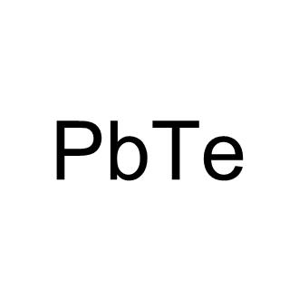 Lead telluride Chemical Structure