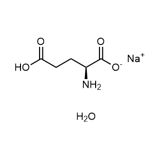 L-Glutamic acid monosodium salt hydrate التركيب الكيميائي