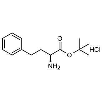 L-Homophenylalanine tert-Butyl Ester Hydrochloride Chemical Structure