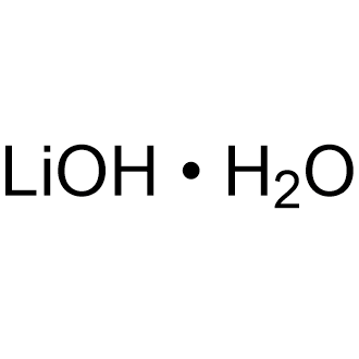 Lithium hydroxide, monohydrate 化学構造