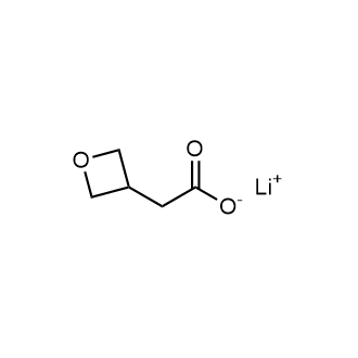 Lithium salt 2-(oxetan-3-yl)acetic acid Chemical Structure