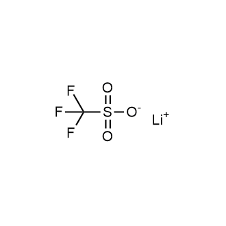 Lithium trifluoromethanesulfonate Chemical Structure