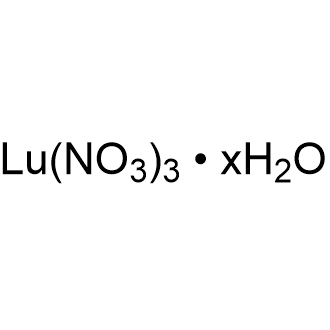 Lutetium(III) nitrate hydrate,99.90% 化学構造