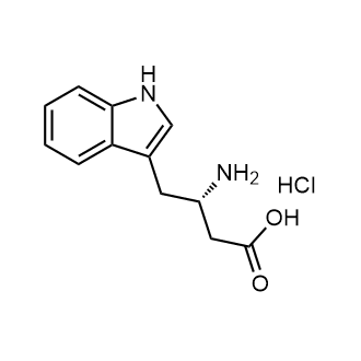 L-β-Homotryptophan hydrochloride Chemical Structure