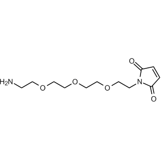 Mal-PEG3-NH2 化学構造