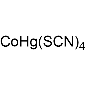 Mercury tetrathiocyanatocobaltate(II) Chemical Structure