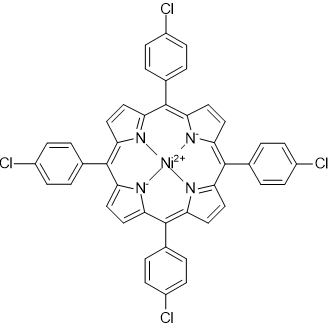 meso-?Tetrakis(4-?chlorophenyl)?porphyrin-?Ni(II) Chemical Structure