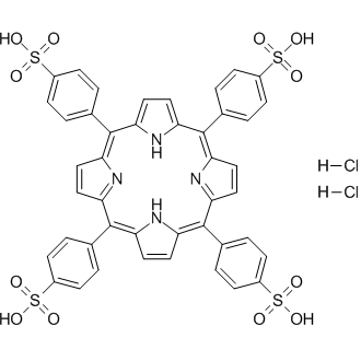 meso-Tetra(4-sulfonatophenyl)porphine dihydrochloride Chemical Structure