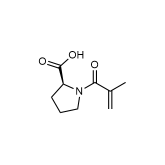 Methacryloyl-L-proline التركيب الكيميائي