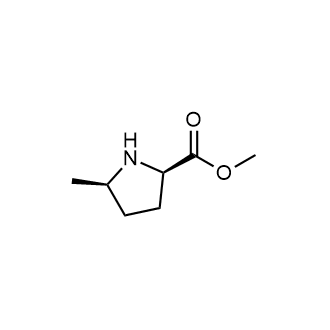 Methyl (2R,5R)-5-methylpyrrolidine-2-carboxylate Chemical Structure