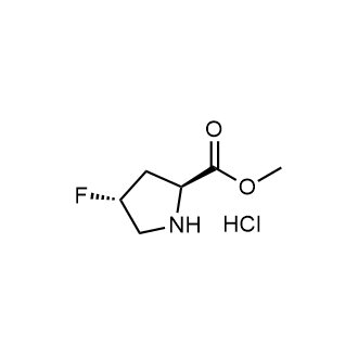 Methyl (2S,4R)-4-fluoropyrrolidine-2-carboxylate hydrochloride Chemical Structure