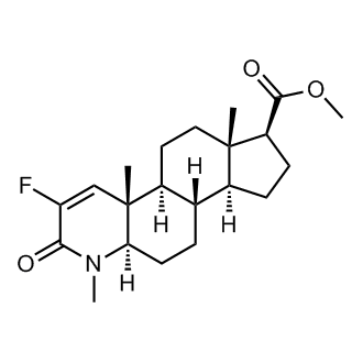 Methyl (4aS,4bS,6aS,7S,9aS,9bS,11aR)-3-fluoro-1,4a,6a-trimethyl-2-oxo-2,4a,4b,5,6,6a,7,8,9,9a,9b,10,11,11a-tetradecahydro-1H-indeno[5,4-f]quinoline-7-carboxylate Chemical Structure