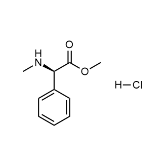 Methyl (R)-2-(methylamino)-2-phenylacetate hydrochloride Chemische Struktur