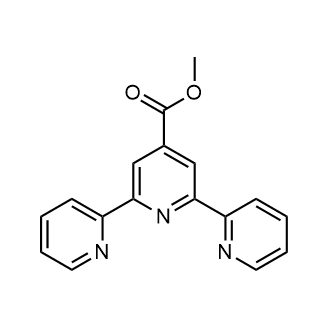 Methyl [2,2':6',2''-terpyridine]-4'-carboxylate التركيب الكيميائي