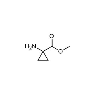 Methyl 1-aminocyclopropanecarboxylate Chemical Structure