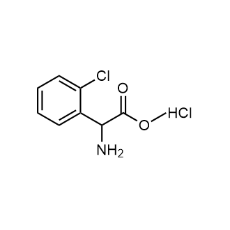 Methyl 2-amino-2-(2-chlorophenyl)acetate hydrochloride Chemische Struktur