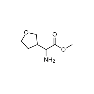 Methyl 2-amino-2-(oxolan-3-yl)acetate التركيب الكيميائي