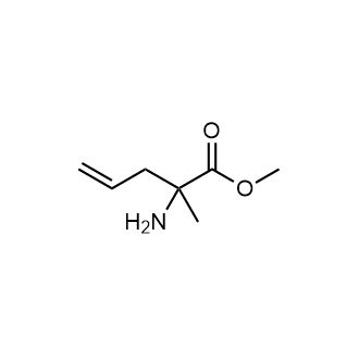 Methyl 2-amino-2-methylpent-4-enoate Chemical Structure