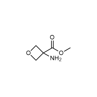 Methyl 3-aminooxetane-3-carboxylate التركيب الكيميائي