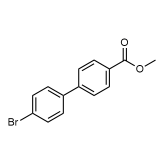 Methyl 4'-bromobiphenyl-4-carboxylate Chemical Structure