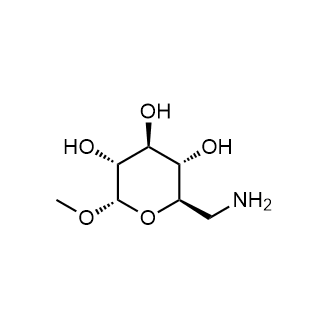 Methyl 6-amino-6-deoxy-a-D-glucopyranoside Chemical Structure