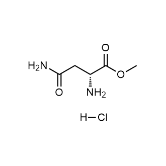 Methyl D-asparaginate hydrochloride Chemical Structure