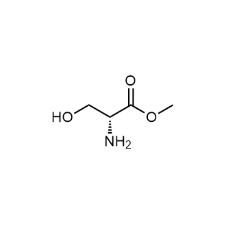 Methyl D-serinate 化学構造