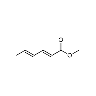 Methyl hexa-2,4-dienoate 化学構造