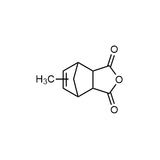 Methyl nadic anhydride 化学構造