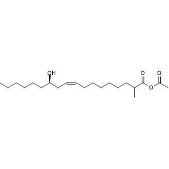 Methyl O-Acetylricinoleate Chemical Structure