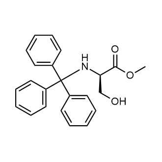 Methyl trityl-D-serinate Chemical Structure