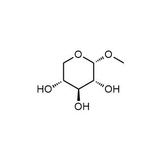 Methyl α-D-xylopyranoside Chemical Structure