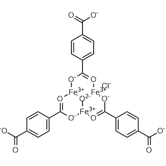 MIL-101-Fe Chemische Struktur