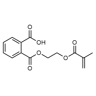 Mono-2-(methacryloyloxy)ethyl phthalate(stabilizedwithMEHQ) Chemische Struktur