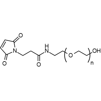 m-PEG-Mal Chemical Structure