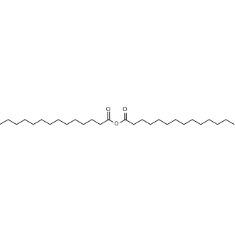 Myristic Anhydride Chemical Structure