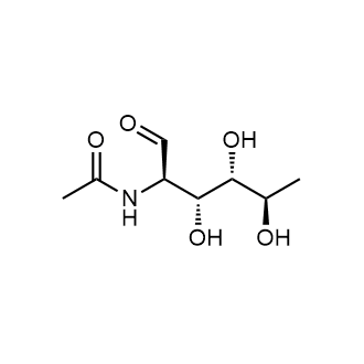 N-((2R,3R,4R,5R)-3,4,5-trihydroxy-1-oxohexan-2-yl)acetamide Chemical Structure