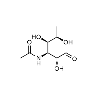 N-((2R,3S,4R,5R)-2,4,5-trihydroxy-1-oxohexan-3-yl)acetamide Chemical Structure