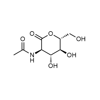 N-((3R,4R,5S,6R)-4,5-dihydroxy-6-(hydroxymethyl)-2-oxotetrahydro-2H-pyran-3-yl)acetamide Chemical Structure