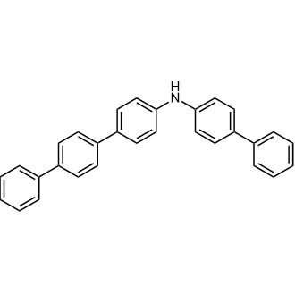 N-([[1,1'-Biphenyl]-4-yl]-[1,1': 4',1''-terphenyl]-4-amine التركيب الكيميائي