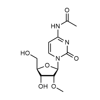 N-(1-((2R,3R,4R,5R)-4-Hydroxy-5-(hydroxymethyl)-3-methoxytetrahydrofuran-2-yl)-2-oxo-1,2-dihydropyrimidin-4-yl)acetamide Chemical Structure