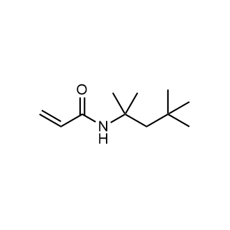 N-(1,1,3,3-Tetramethylbutyl)acrylamide(stabilizedwithMEHQ) Chemical Structure