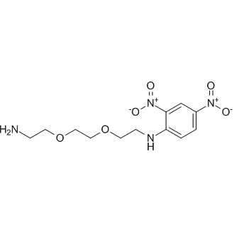 N-(2-(2-(2-Aminoethoxy)ethoxy)ethyl)-2,4-dinitroaniline Chemical Structure