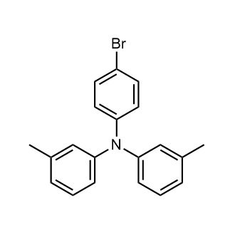 N-(4-Bromophenyl)-3-methyl-n-(m-tolyl)aniline Chemical Structure