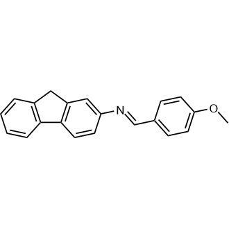 N-(4-Methoxybenzylidene)-9H-fluoren-2-amine Chemical Structure