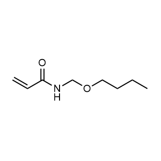 N-(Butoxymethyl)acrylamide(stabilizedwithMEHQ) Chemical Structure